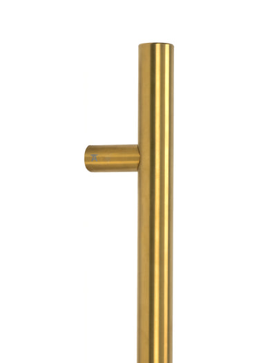 From The Anvil's Aged Brass  T Bar Handle Bolt Fix 32mm dia; #finish_aged-brass