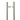 From The Anvil's Satin Stainless Steel (304) 100mm Back to Back Fixings for T Bar (2) - Offset; #finish_satin-stainless-steel