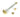 From The Anvil's Polished Brass Brompton Door Knocker; #finish_polished-brass