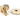 From The Anvil's Polished Brass Brompton Centre Door Knob; #finish_polished-brass