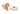 From The Anvil's Polished Brass Brompton Centre Door Knob; #finish_polished-brass