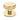 From The Anvil's Polished Brass Brompton Centre Door Knob; #finish_polished-brass