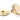 From The Anvil's Polished Brass Brompton Centre Door Knob; #finish_polished-brass