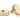 From The Anvil's Polished Brass Brompton Centre Door Knob; #finish_polished-brass