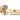 From The Anvil's Polished Brass Brompton Centre Door Knob; #finish_polished-brass