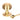 From The Anvil's Polished Brass Beehive Centre Door Knob; #finish_polished-brass