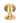 From The Anvil's Polished Brass Beehive Centre Door Knob; #finish_polished-brass