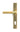 From The Anvil's Satin Brass Brompton Slimline Lever Espag. Lock Set; #finish_satin-brass