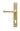 From The Anvil's Satin Brass Newbury Slimline Lever Espag. Lock Set; #finish_satin-brass