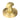 From The Anvil's Satin Brass Round Thumbturn Set; #finish_satin-brass