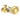 From The Anvil's Satin Brass Round Thumbturn Set; #finish_satin-brass