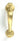 From The Anvil's Satin Brass Doctor's Door Knocker; #finish_satin-brass