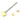 From The Anvil's Satin Brass Brompton Door Knocker; #finish_satin-brass