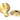 From The Anvil's Satin Brass Beehive Centre Door Knob; #finish_satin-brass