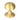 From The Anvil's Satin Brass Beehive Centre Door Knob; #finish_satin-brass