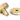 From The Anvil's Satin Brass Brompton Centre Door Knob; #finish_satin-brass