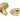From The Anvil's Satin Brass Brompton Centre Door Knob; #finish_satin-brass