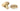 From The Anvil's Satin Brass Brompton Centre Door Knob; #finish_satin-brass