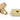 From The Anvil's Satin Brass Brompton Centre Door Knob; #finish_satin-brass