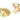 From The Anvil's Satin Brass Art Deco Centre Door Knob; #finish_satin-brass