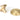 From The Anvil's Satin Brass Art Deco Centre Door Knob; #finish_satin-brass