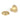 From The Anvil's Satin Brass Mushroom Mortice/Rim Knob Set; #finish_satin-brass