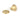 From The Anvil's Satin Brass Mushroom Mortice/Rim Knob Set; #finish_satin-brass