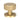 From The Anvil's Satin Brass Brompton Mortice/Rim Knob Set; #finish_satin-brass