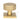 From The Anvil's Satin Brass Brompton Mortice/Rim Knob Set; #finish_satin-brass