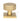 From The Anvil's Satin Brass Brompton Mortice/Rim Knob Set; #finish_satin-brass