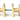 From The Anvil's Satin Brass Brompton Mortice/Rim Knob Set; #finish_satin-brass