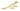 From The Anvil's Satin Brass Brompton Stay; #finish_satin-brass