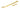 From The Anvil's Satin Brass Brompton Stay; #finish_satin-brass
