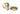 From The Anvil's Satin Brass Mushroom Cabinet Knob; #finish_satin-brass