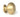 From The Anvil's Satin Brass Beehive Cabinet Knob; #finish_satin-brass