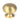 From The Anvil's Satin Brass Beehive Cabinet Knob; #finish_satin-brass