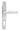 From The Anvil's Polished Chrome Art Deco Slimline Lever Espag. Lock Set; #finish_polished-chrome