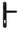 From The Anvil's Aged Bronze Art Deco Slimline Lever Espag. Lock Set; #finish_aged-bronze