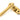 From The Anvil's Aged Brass Art Deco Lever on Rose Set; #finish_aged-brass