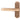 From The Anvil's Polished Bronze Art Deco Lever on Rose Set; #finish_polished-bronze
