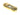 From The Anvil's Polished Brass Art Deco Euro Escutcheon Set; #finish_polished-brass