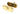 From The Anvil's Polished Brass Art Deco Thumbturn; #finish_polished-brass