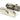 From The Anvil's Polished Nickel Art Deco Thumbturn; #finish_polished-nickel