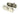 From The Anvil's Polished Nickel Art Deco Thumbturn; #finish_polished-nickel