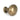 From The Anvil's Burnished Brass 38mm Moore Cabinet Knob; #finish_burnished-brass