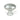 From The Anvil's Satin Chrome 38mm Moore Cabinet Knob; #finish_satin-chrome