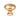 From The Anvil's Polished Bronze 38mm Moore Cabinet Knob; #finish_polished-bronze
