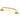 From The Anvil's Polished Brass Moore Pull Handle; #finish_polished-brass