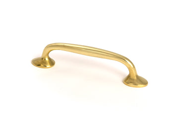 From The Anvil's Polished Brass Moore Pull Handle; #finish_polished-brass