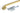 From The Anvil's Polished Brass Moore Pull Handle; #finish_polished-brass